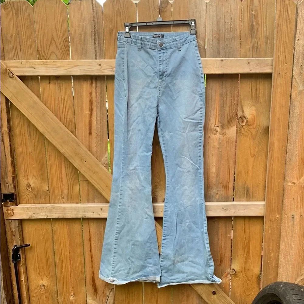 Nasty Gal Light Blue Women Jeans